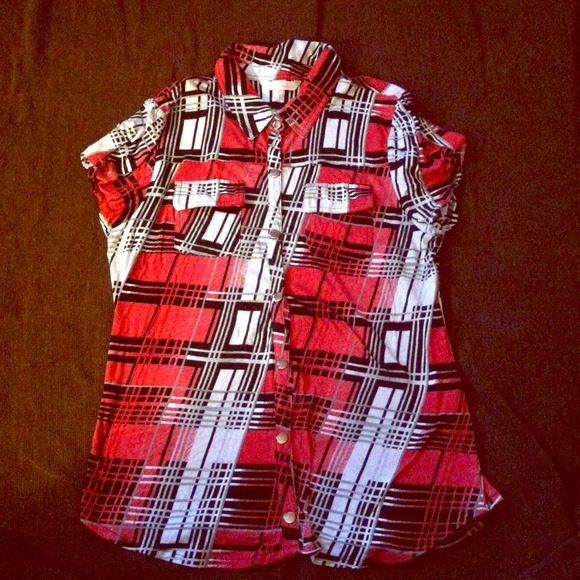 Cute Bright button-up!!