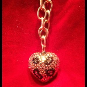 Betsey Johnson Heart Necklace