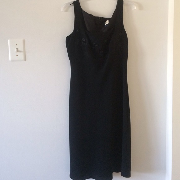 Black Flowery Dress