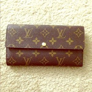 Louis Vuitton brown monogram Wallet