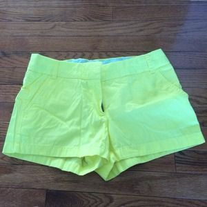 Bright Yellow Shorts