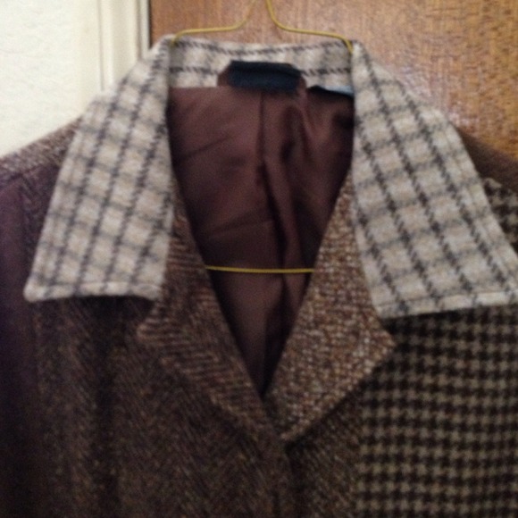 Wool blend patchwork fully lined very chic - Picture 2 of 4