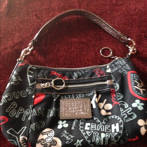 Coach poppy small bag