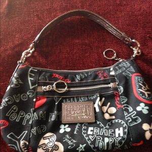Coach poppy small bag
