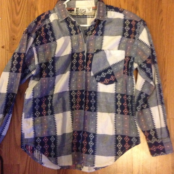 Aztec print shirt