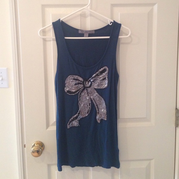 Forever 21 bow shirt