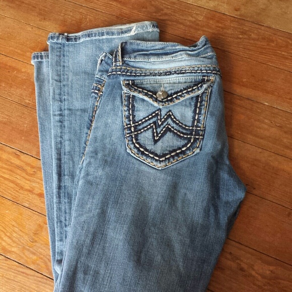 Miss me jeans 31 boot cut with pocket stitching