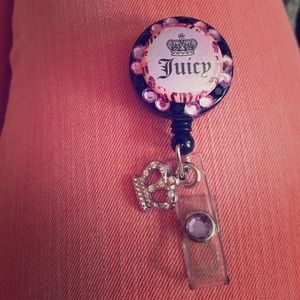 Juicy Couture lanyard clip