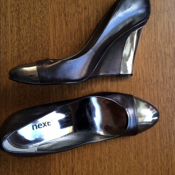 Wedge heels metallic - Picture 2 of 4