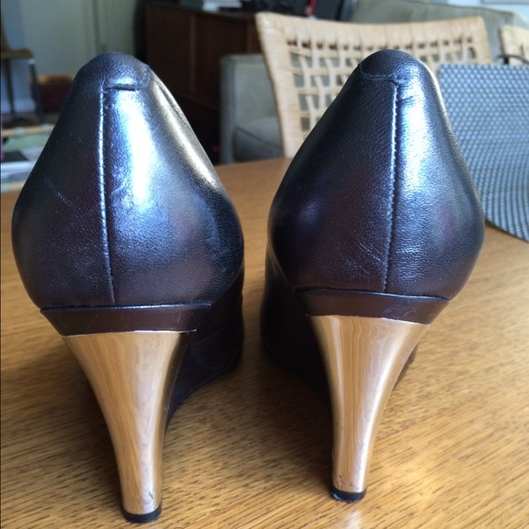 Wedge heels metallic - Picture 3 of 4