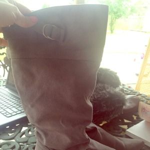 Bakers grey boots gently worn .