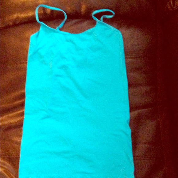 Electric blue tank