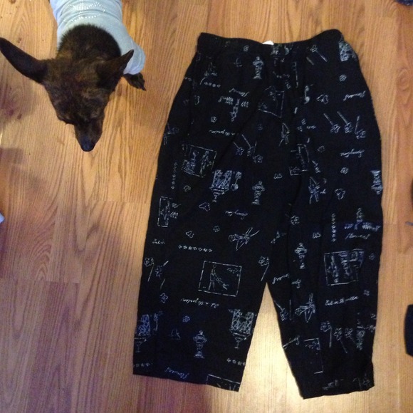 Black and white pants?