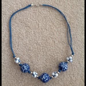 New China Blue Necklace.