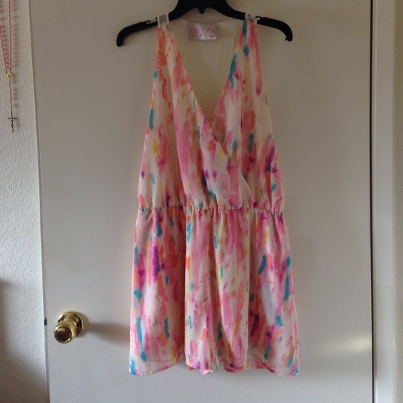 Multicolor romper