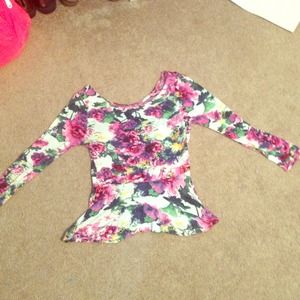 Flower blouse