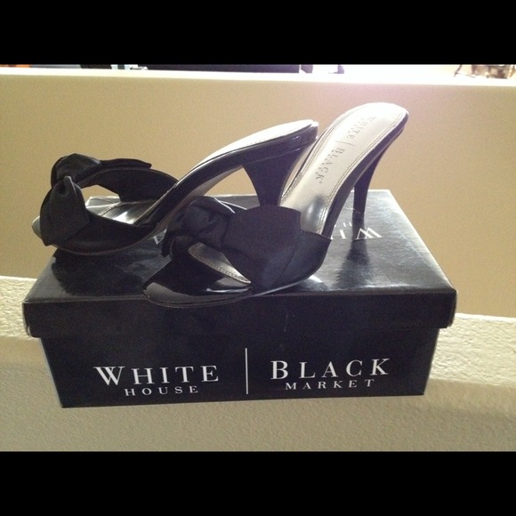 White House black market kitten heels.