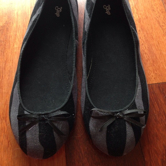 Gap zebra ballet flats