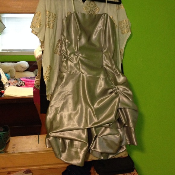 Silver dress