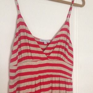 BUNDLE - Red Maxi Dress & Multi-colored Top