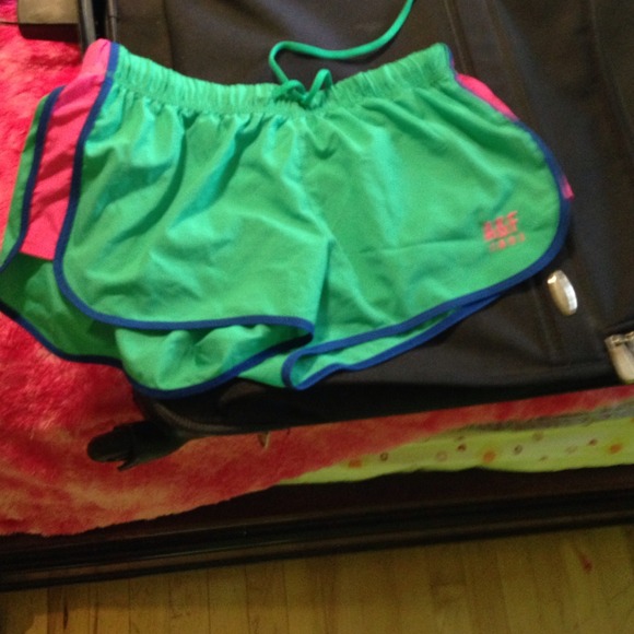 Green shorts