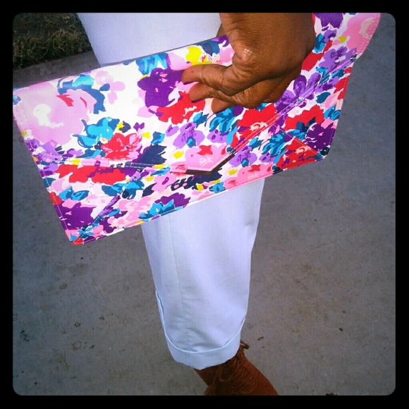 SOLD Floral Clutch