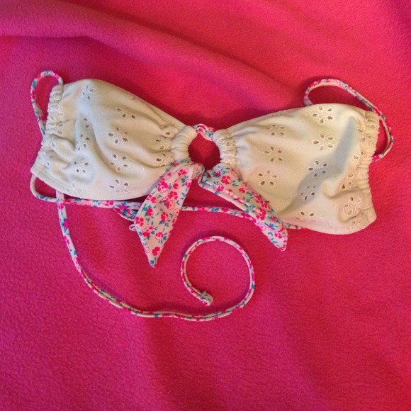 Lacey bathing suit too