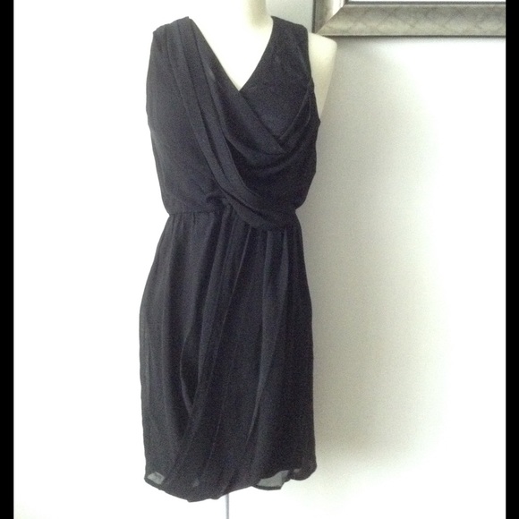 Bar III Black Dress