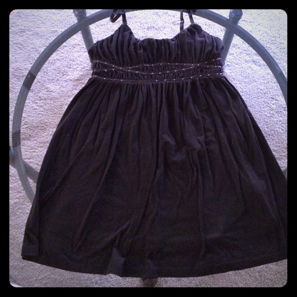 Black dress.