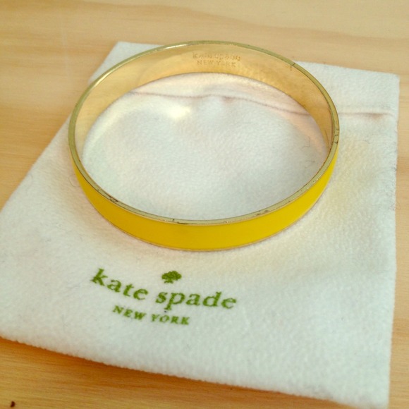 kate spade Jewelry - 🎉 HOST PICK 🎉 ⬇️SALE! Kate Spade yellow bangle