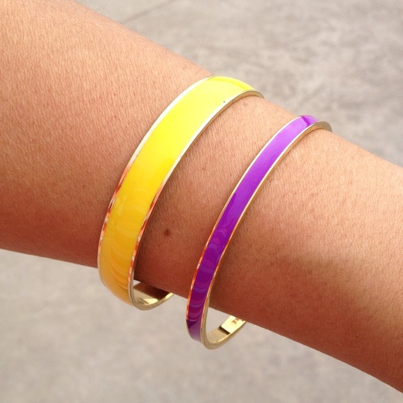 🎉 HOST PICK 🎉 ⬇️SALE! Kate Spade yellow bangle - Picture 2 of 4