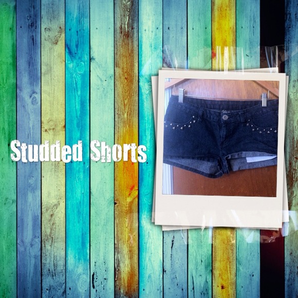 Studded Shorts