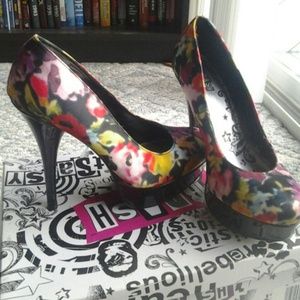 Brash brand, 5 inch platform heel, worn once