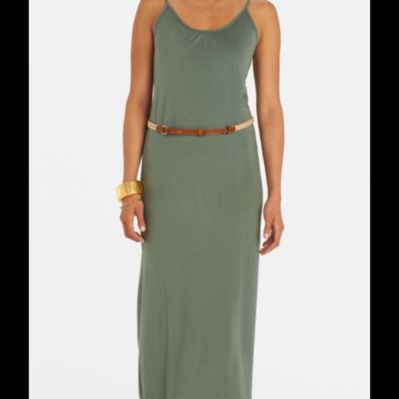 Scoop Back Maxi Dress