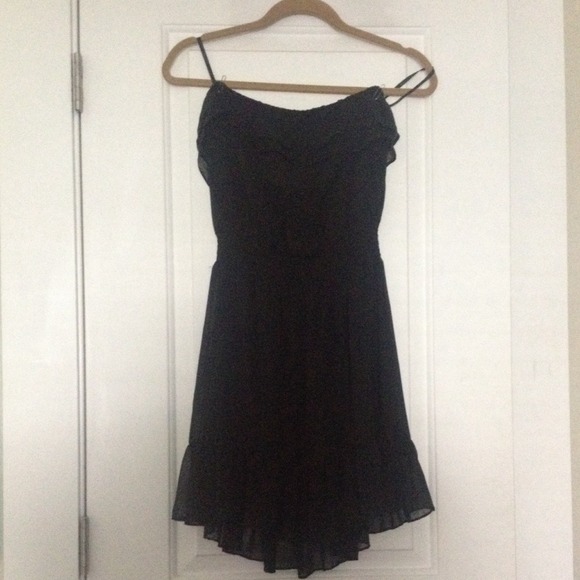 Little Black Strapless Dress