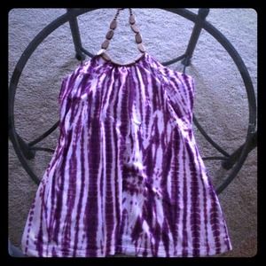 Cute purple halter top!