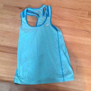 light and dark blue Marika tank top