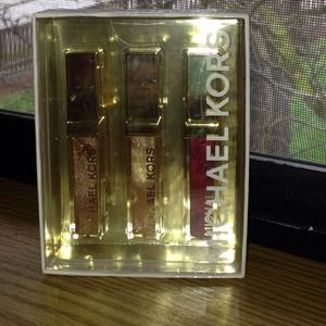 Michael Kors holiday lip luster set