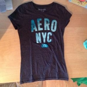Black Aeropostale shirt