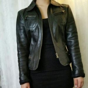 Steve madden leather jacket