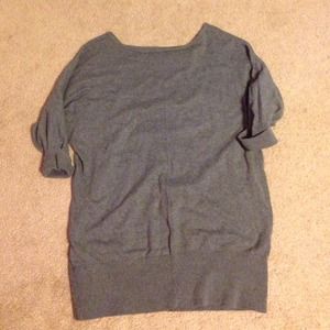 15.ON gray sweater dress.