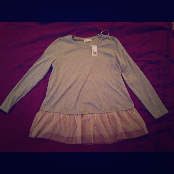 🎉BUNDLED🎉 FOREVER 21 SWEATSHIRT W/ TULLE