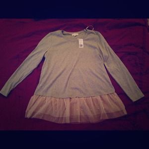 🎉BUNDLED🎉 FOREVER 21 SWEATSHIRT W/ TULLE