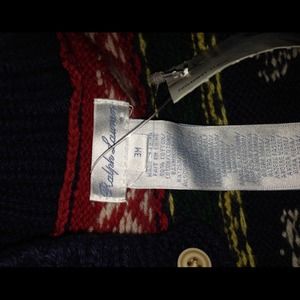 Infant Ralph Lauren winter sweater