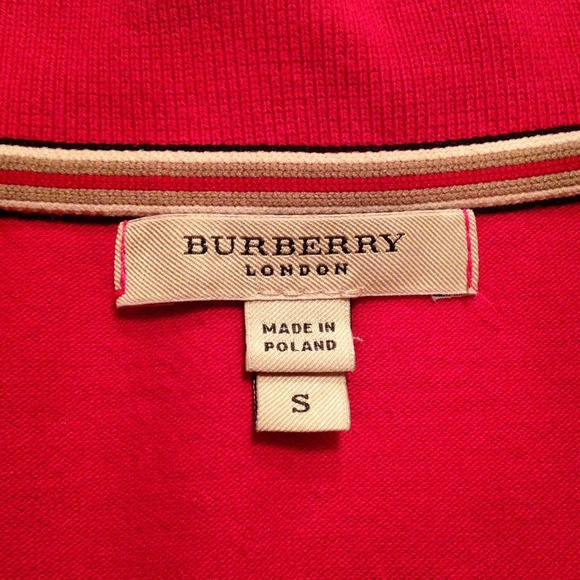 Burberry London Woman's Pink Polo - Picture 3 of 4