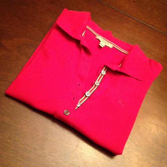 Burberry London Woman's Pink Polo - Picture 4 of 4