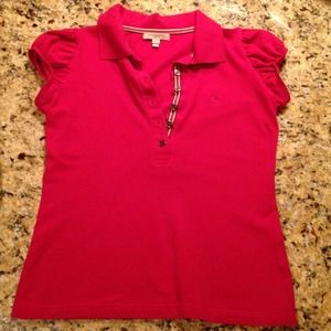 Burberry London Woman's Pink Polo
