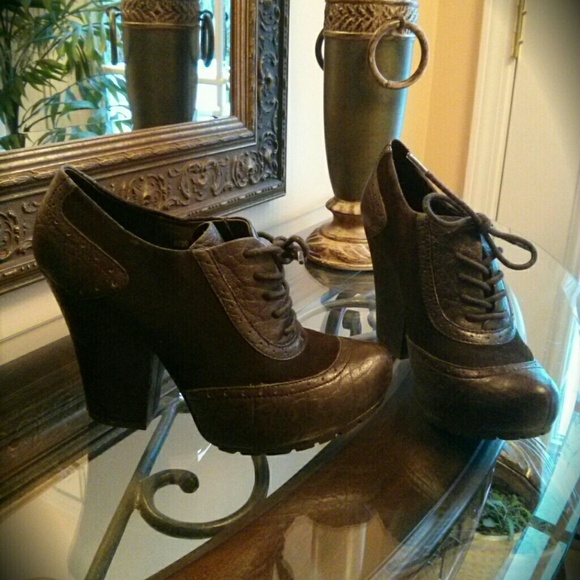 🌟REDUCED!🌟 Leather/Suede Booties