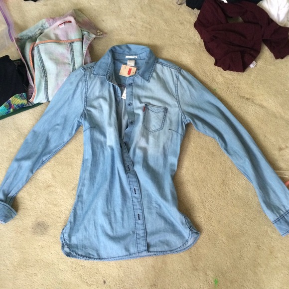 Levi's denim shirt