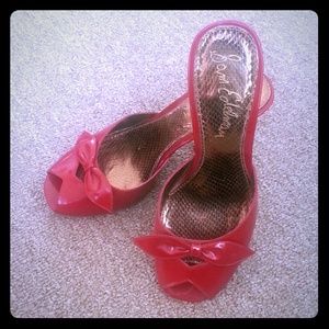 Sam Edelman Slip-On Red Heels